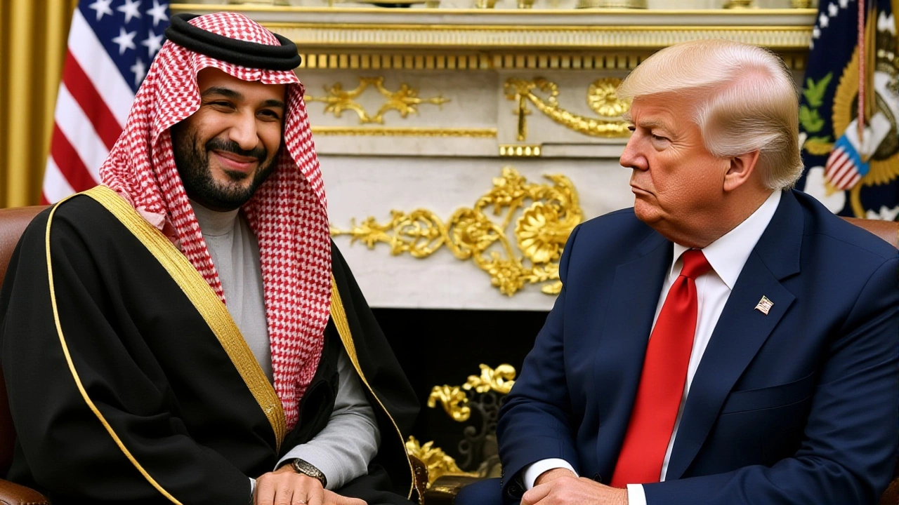 Trump and Saudi Crown Prince Confronted Over Khashoggi Murder and 9/11 Ties in Oval Office