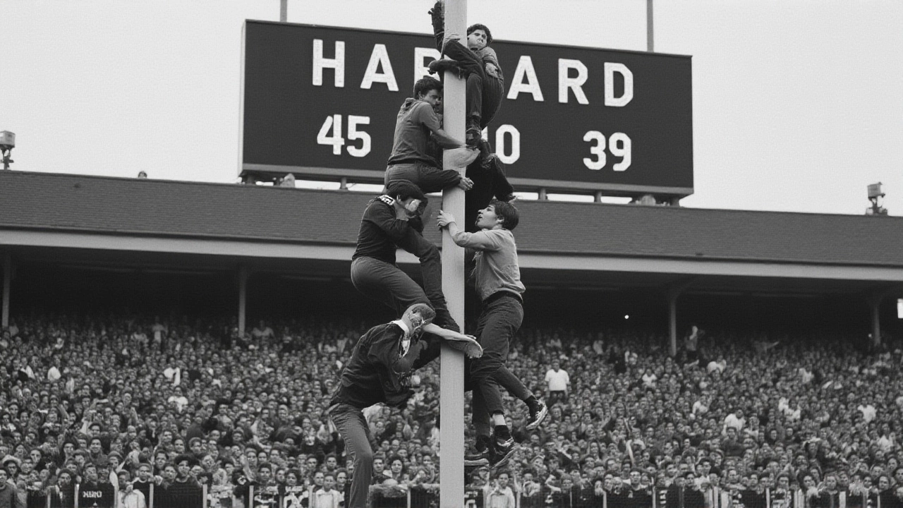 Yale Stuns No. 10 Harvard 45-28, Claims First Ivy League Playoff Bid